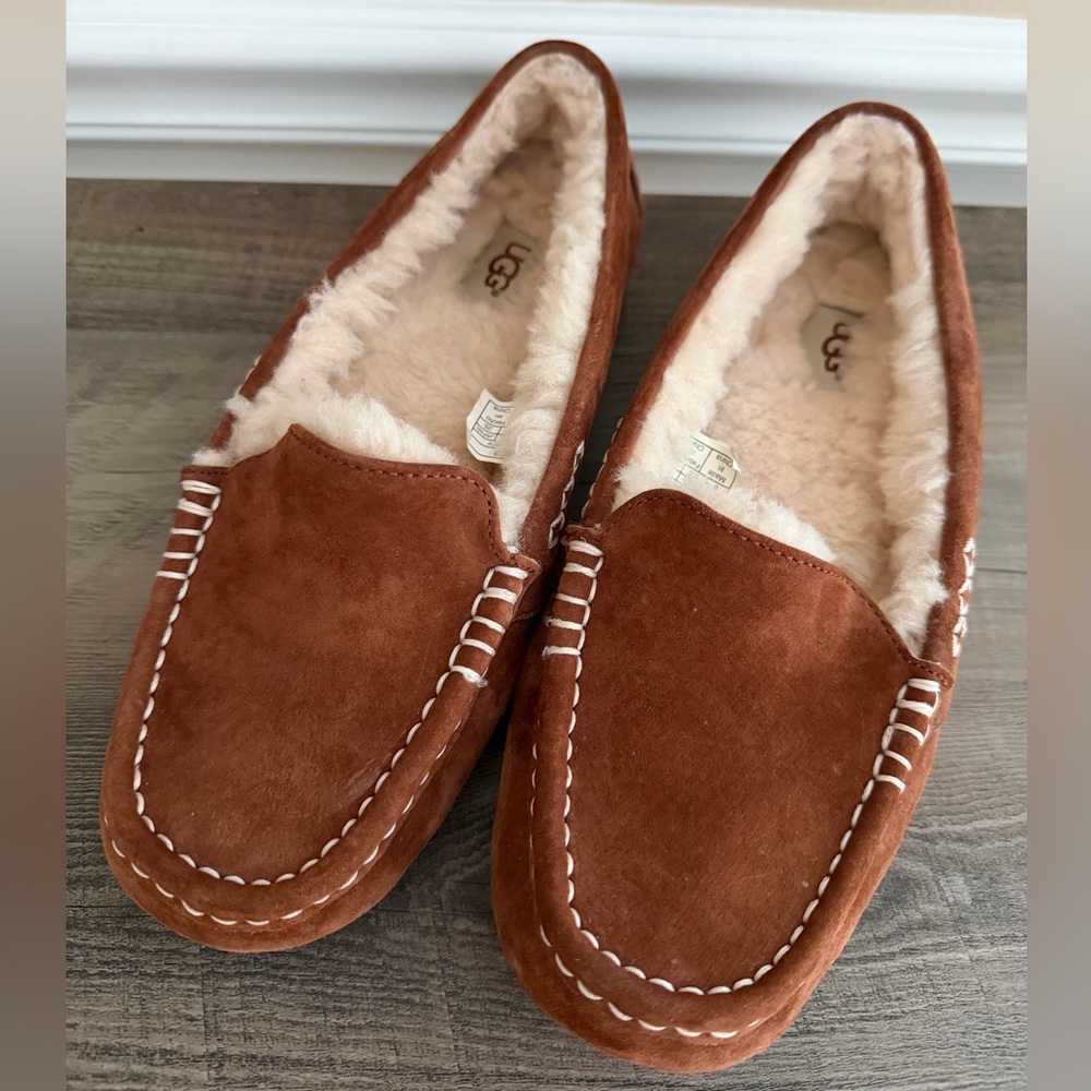 UGG Women’s Chestnut Suede Slippers